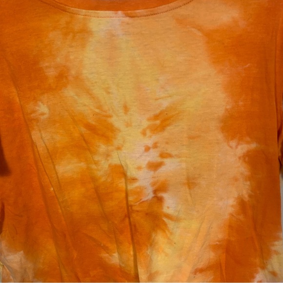 Journey Graphic Vintage Inspired Tye Dye Tour Don’t Stop Believin Cropped Tee - Picture 10 of 13